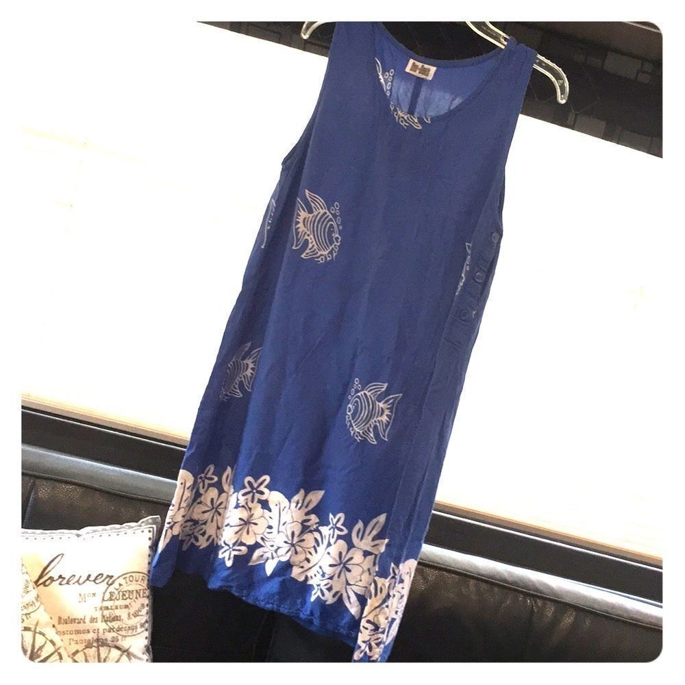 Dee Dees Fish dress M/L